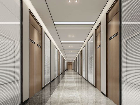 Modern office Corridor