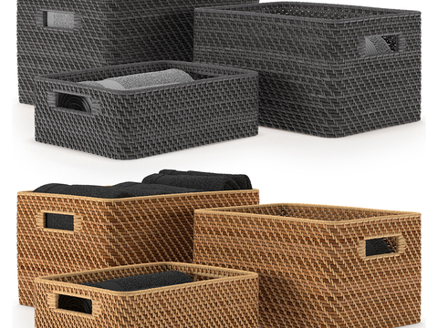 Woven Basket Towel Basket Storage Basket