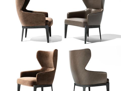 Molteni & C modern fabric lounge chair