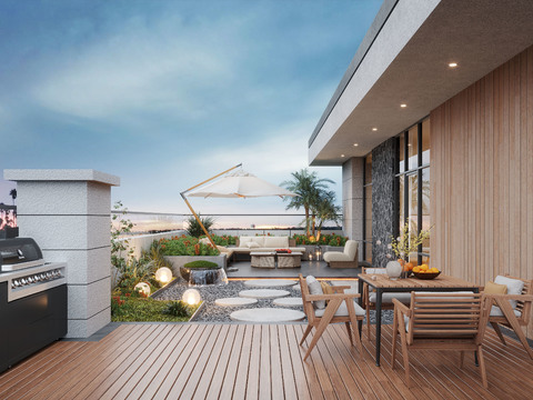 Roof garden Balcony Terrace