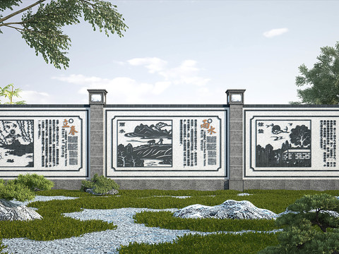 New Chinese Spring 24 Solar Term Wall