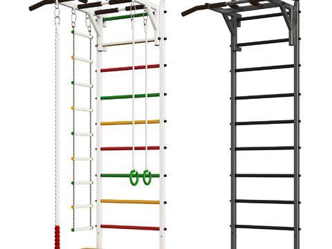 Modern Minimalist Metal Fitness Equipment Free