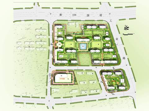 modern garden landscape plan psd