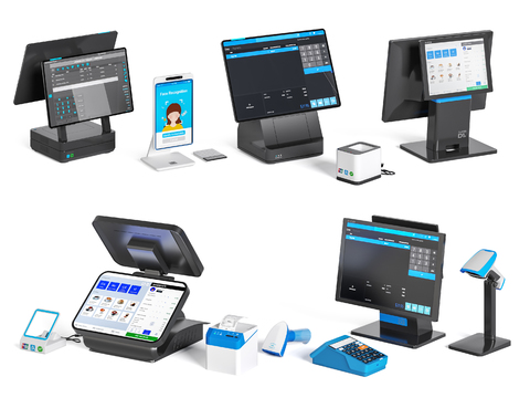 Modern cash register scanner