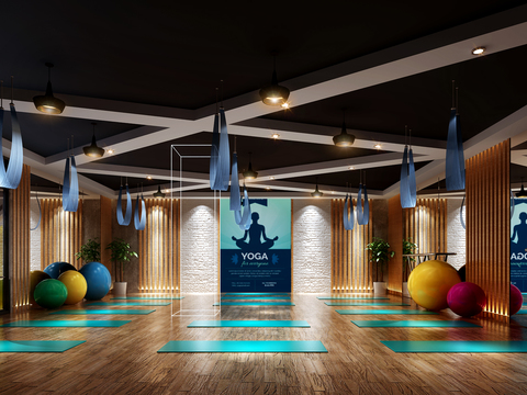 Modern Gym Yoga Studio