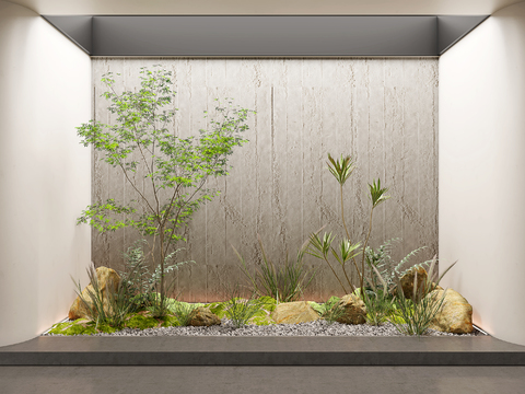 Modern maple leaf fake stone plant landscaping