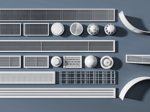 Modern air conditioning outlet