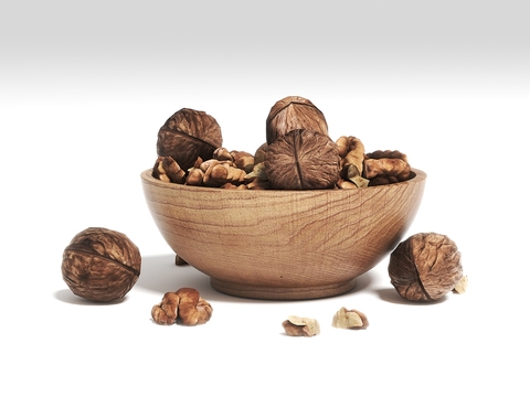 Walnut fruit basin