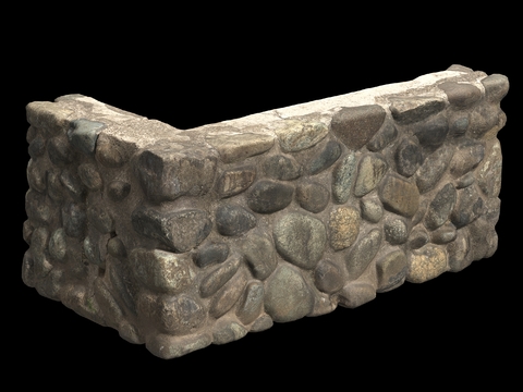 Stone Enclosure Landscape Wall