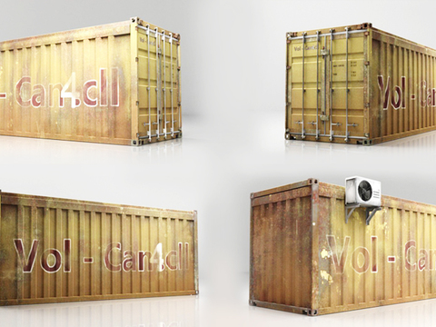 Industrial Wind Container Freight Container Ship Container Free