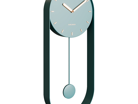 Modern pendulum clock wall clock