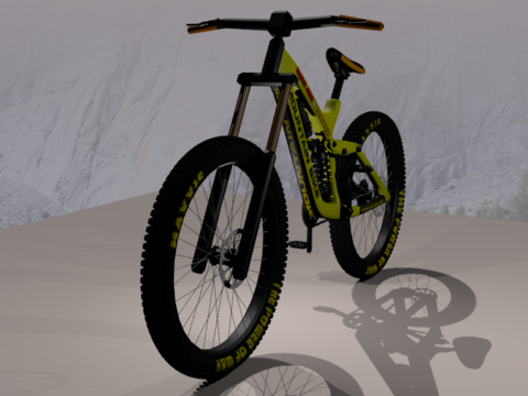 Modern Creative Mountain Bike Free