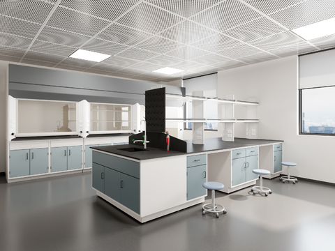 Modern School Chemistry Laboratory