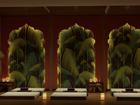 Southeast Asia Thai SPA Care Room