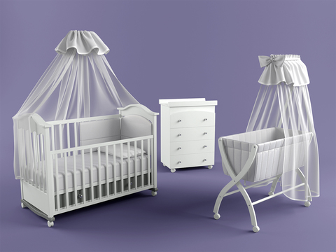 Jane European solid wood crib free