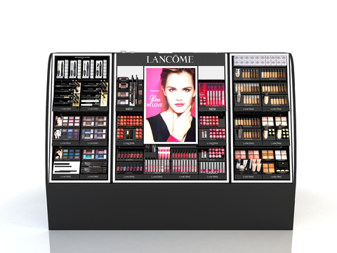 Modern Lancome Cosmetics Display Cabinet