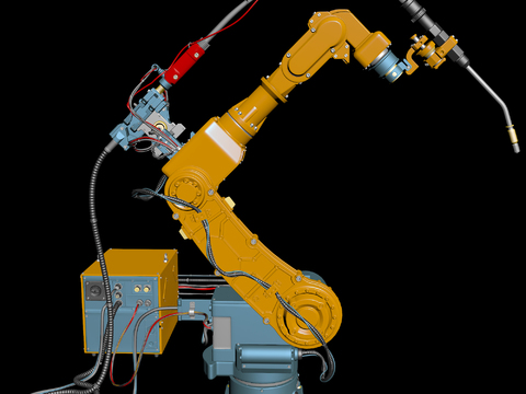 modern industrial mechanical arm