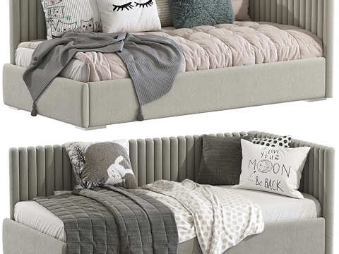 Nordic Fabric Sofa Bed