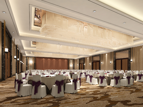 Modern Hotel Ballroom