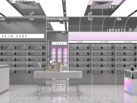 Modern Makeup Shop Beauty Shop