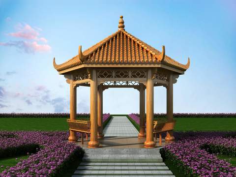 Hexagon Pavilion Pavilion