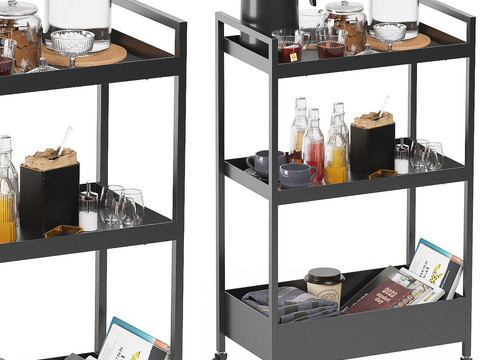 Modern Drinkers Food Diner Trolley