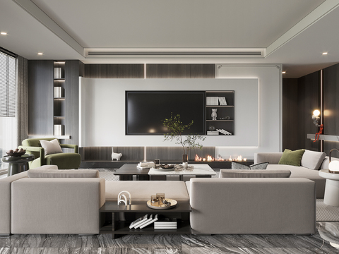 Modern Home Living Room