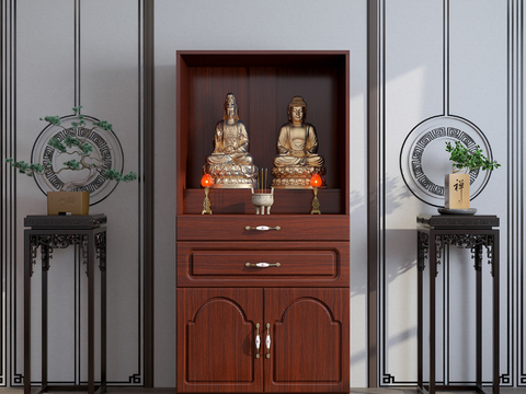 New Chinese Buddhist Cabinet