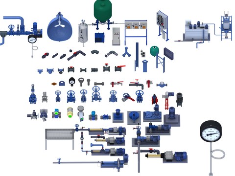 Modern flow meter pressure gauge valve mechanical accessories