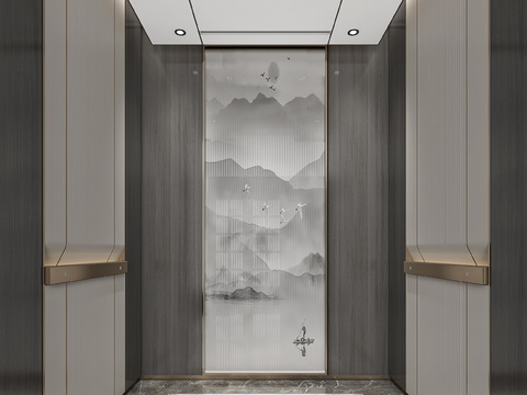 New Chinese Hotel Elevator Car