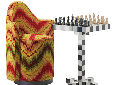 Moooi Game Table Chess Table