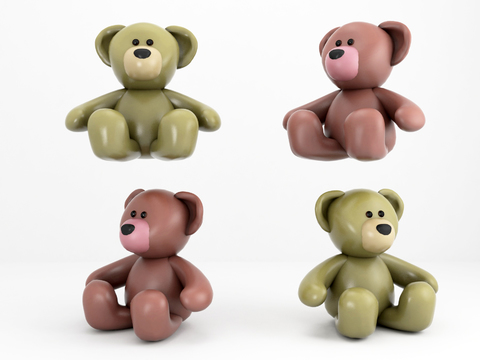 Modern Bear Doll Toy