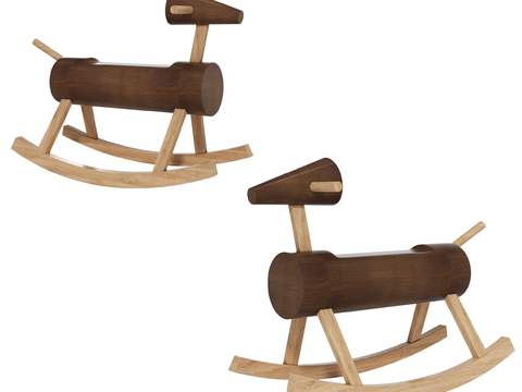 Modern Children's Rocking Chair Trojan Horse