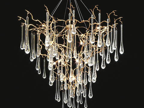 Modern Chandelier with Crystal Decoration