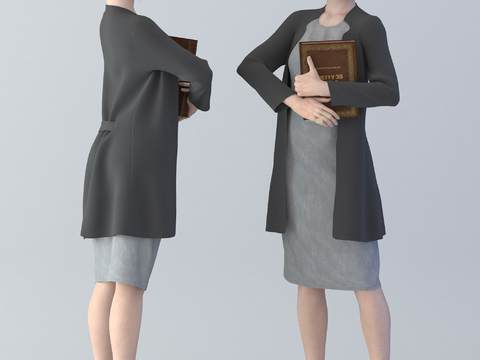 Modern Standing Woman