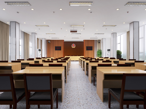 Reception Room of modern multi-functional Party&Government Office