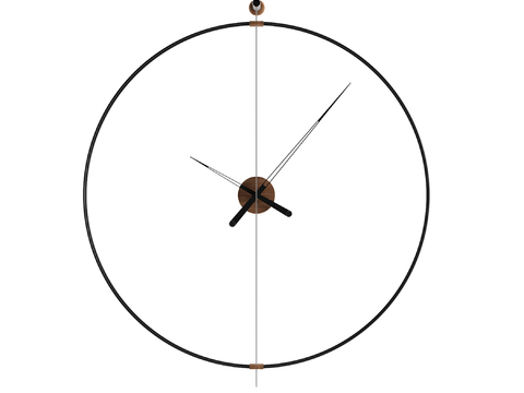 Modern Minimalist Art Wall Clock Free