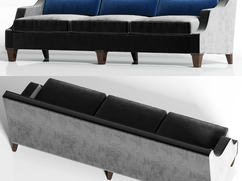 Jane's velvet multiplayer sofa