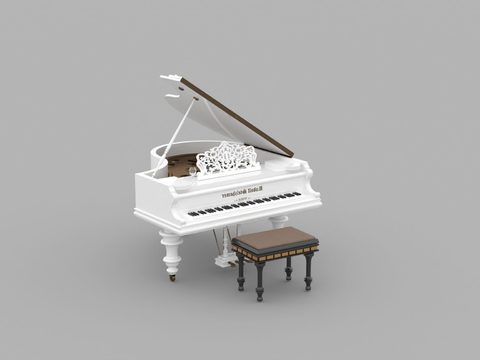 European classical solid wood grand piano free