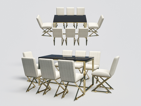 Modern Bar Dining Table and Chair Free