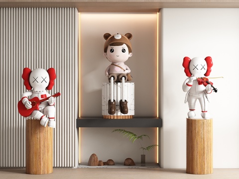 Kaws Art Toy Doll