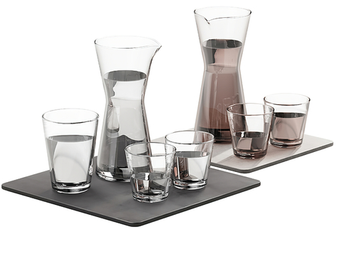 Modern glass cup