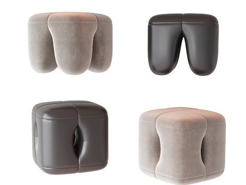 Shoe Changing Stool Ottoman Sofa Stool