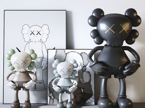 Modern OriginalFake Kaws children's toys