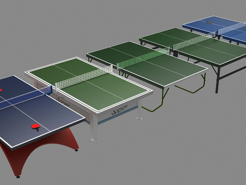 Modern table tennis table