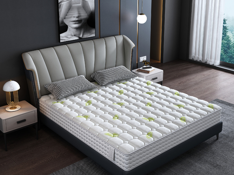 Modern Leather Double Bed Mattress