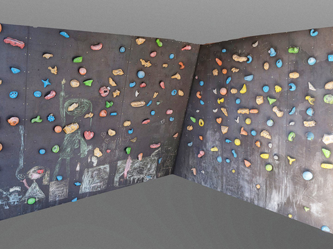 Modern Climbing Wall