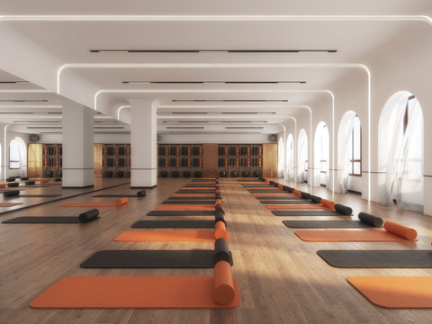 Modern Gym Yoga Studio