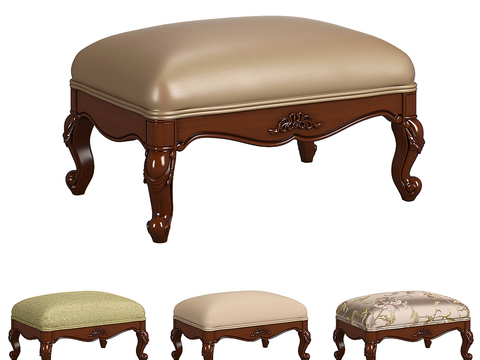 American Footstool Sofa Stool