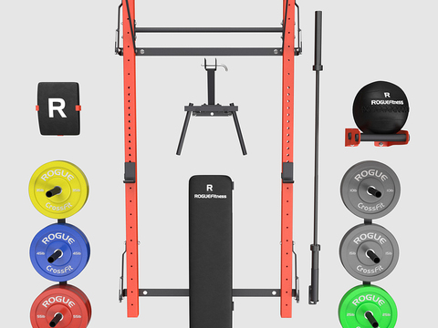 Gantry frame barbell dumbbell fitness equipment